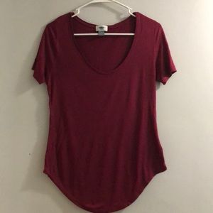 Old Navy Maroon Size S shirt